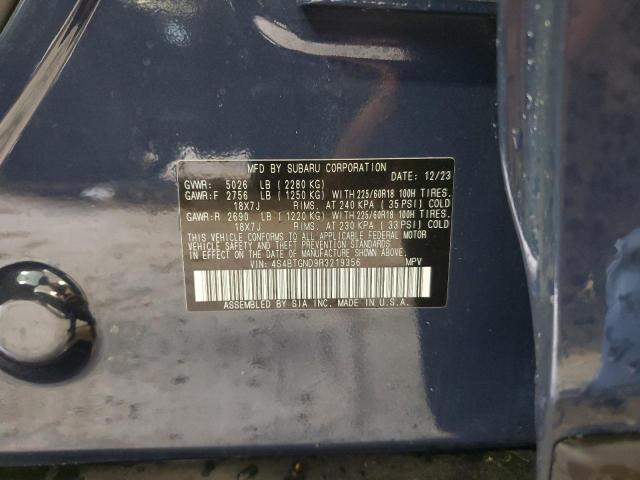 2024 SUBARU OUTBACK LI - 4S4BTGND9R3219356
