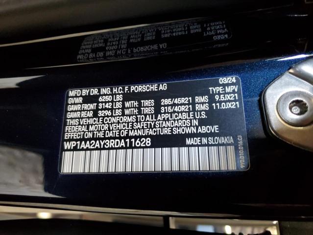 2024 PORSCHE CAYENNE WP1AA2AY3RDA11628