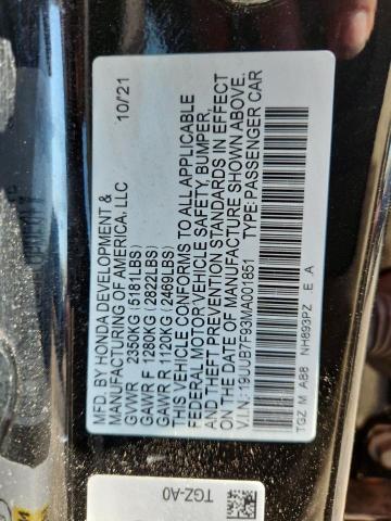 2021 ACURA TLX TYPE S 19UUB7F93MA001851