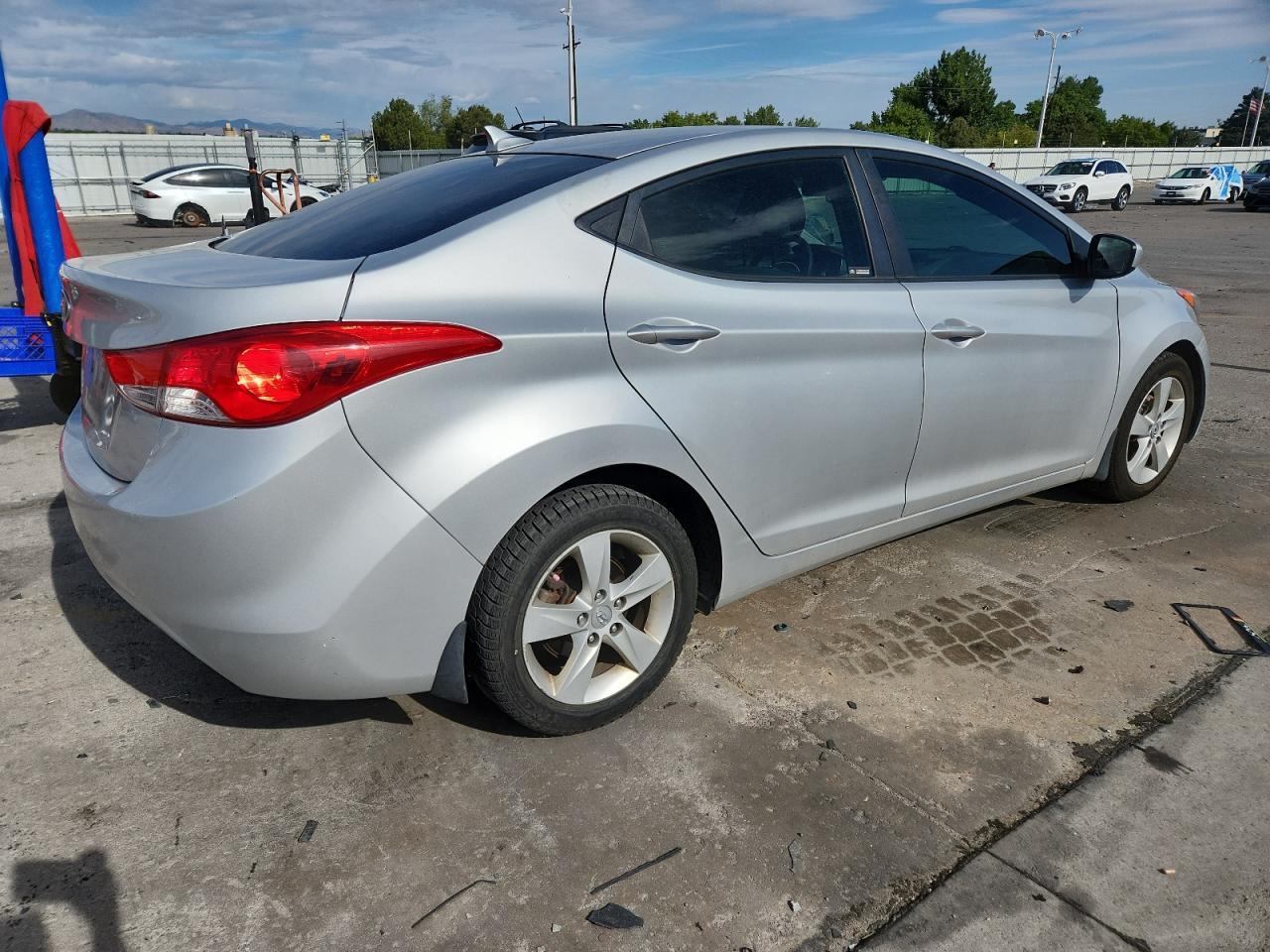 Lot #3317811088 2012 HYUNDAI ELANTRA GL