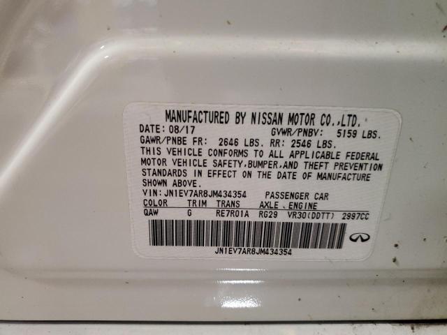 2018 INFINITI Q50 LUXE - JN1EV7AR8JM434354