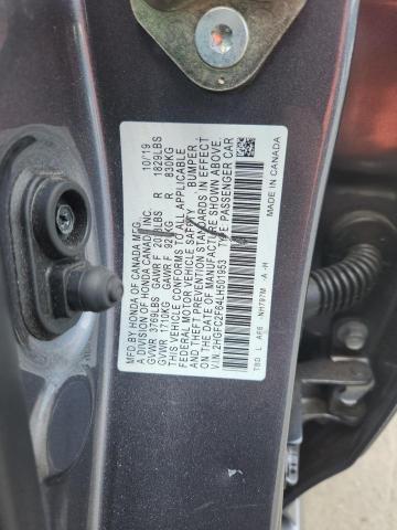 2020 HONDA CIVIC LX 2HGFC2F64LH501953
