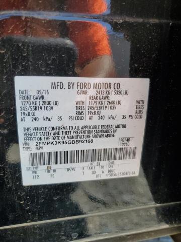 2016 FORD EDGE TITAN 2FMPK3K95GBB92168