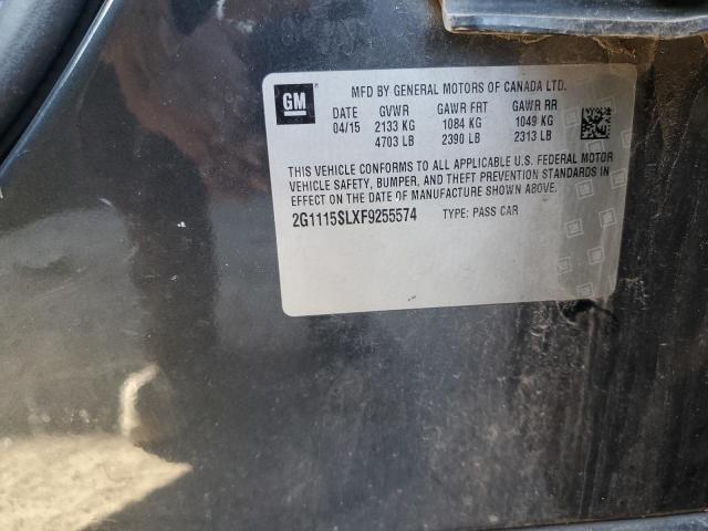 2015 CHEVROLET IMPALA LT 2G1115SLXF9255574