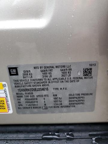 2014 GMC ACADIA SLE - 1GKKRNED9EJ204616