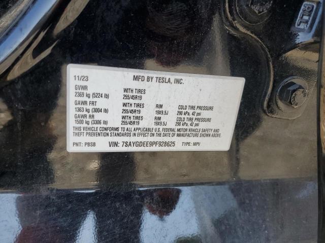 2023 TESLA MODEL Y 7SAYGDEE9PF928625