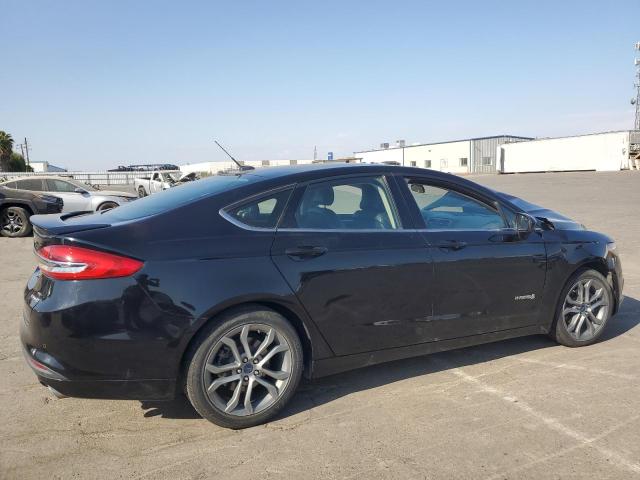 FORD FUSION SE HYBRID 2017 black  hybrid engine 3FA6P0LU3HR306504 photo #4