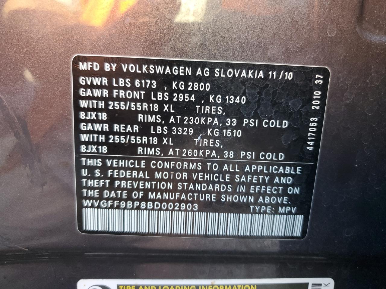 VOLKSWAGEN TOUAREG V6