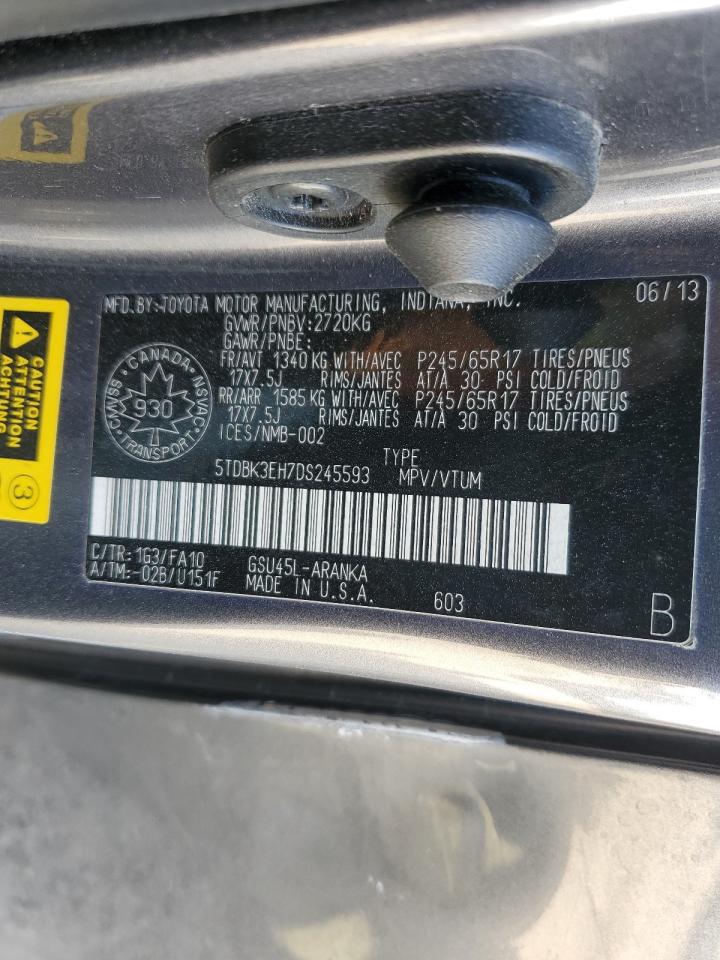 TOYOTA HIGHLANDER BASE