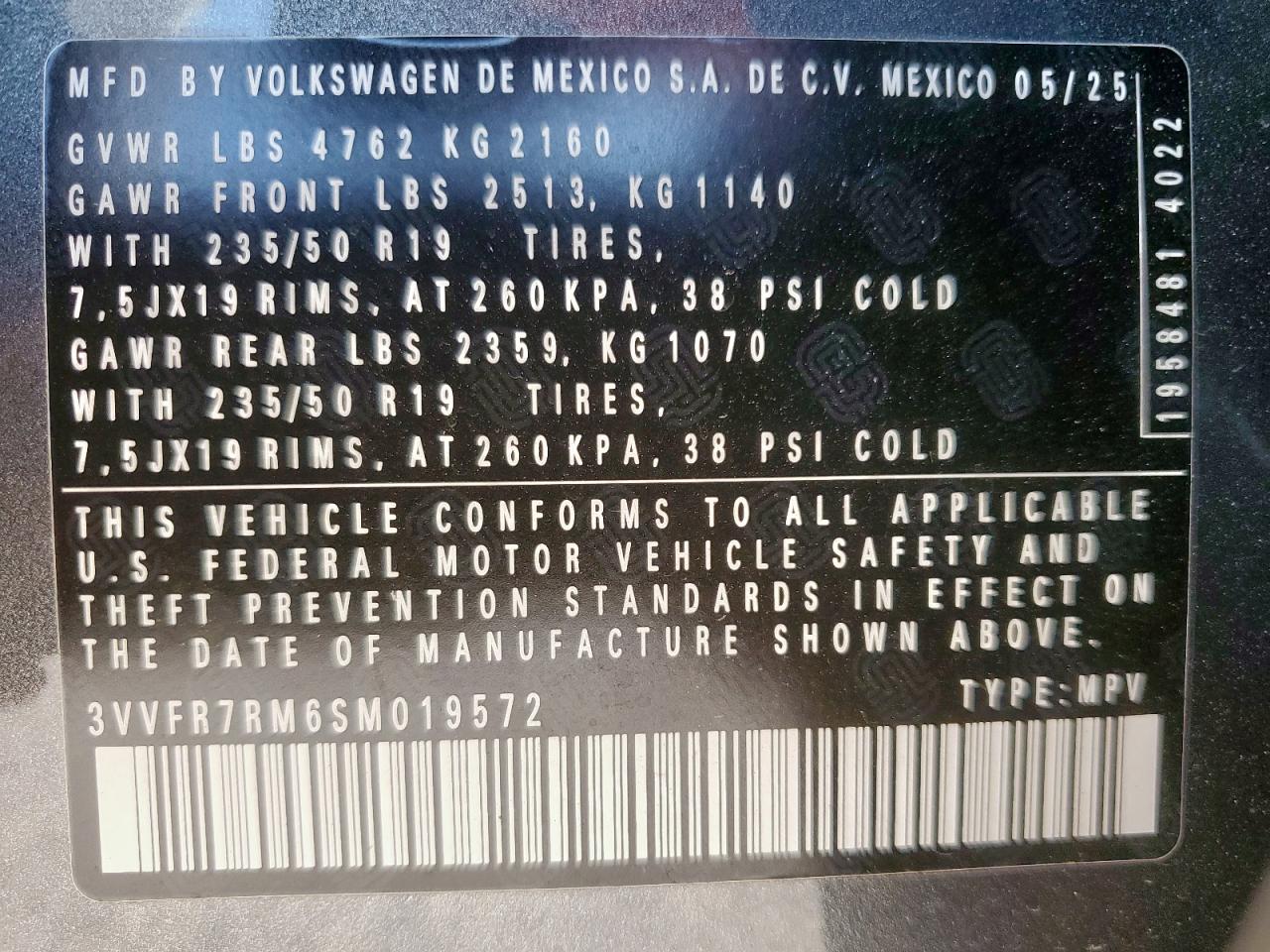 VOLKSWAGEN TIGUAN SE