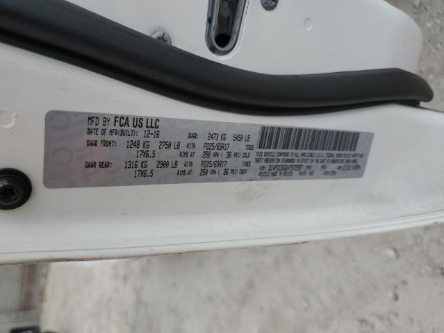 2017 DODGE JOURNEY SX 3C4PDCBG6HT572557