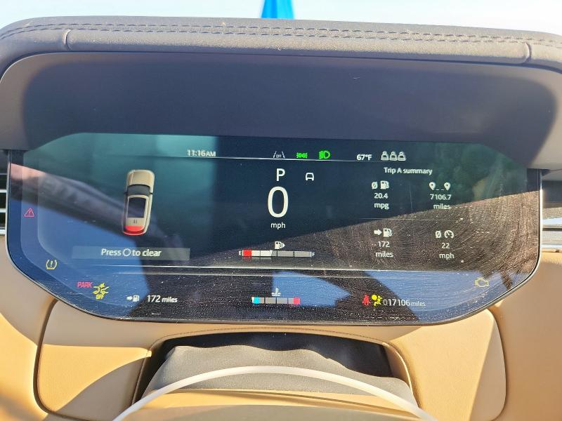 2024 LAND ROVER RANGE ROVE - SALKP9E98RA230644