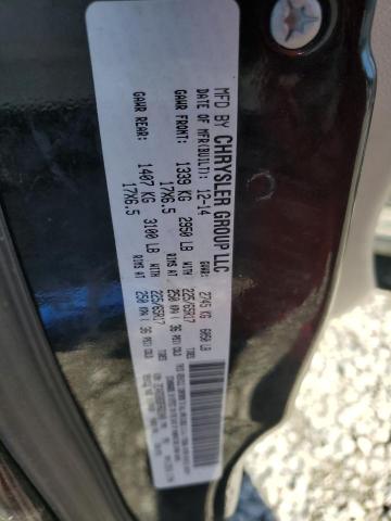 2015 DODGE GRAND CARA 2C4RDGBG9FR631049