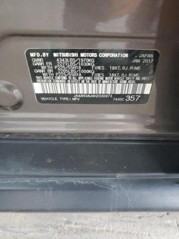 2017 MITSUBISHI OUTLANDER SPORT ES - JA4AR3AU4HZ030973