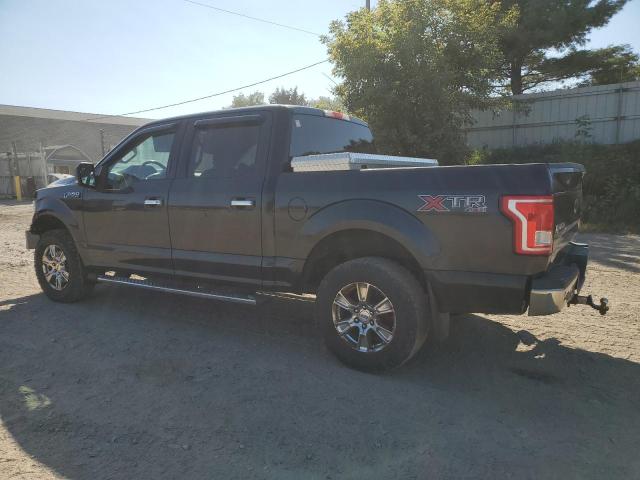 FORD F150 SUPER 2015 black crew pic gas 1FTEW1EF4FKE92309 photo #3