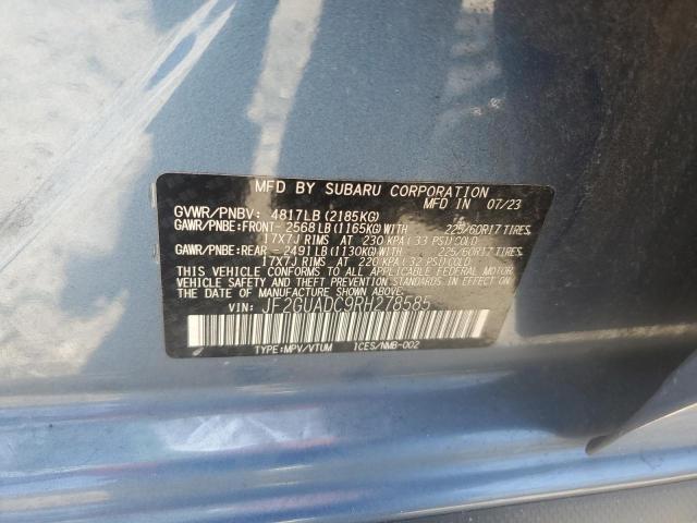 2024 SUBARU CROSSTREK JF2GUADC9RH278585