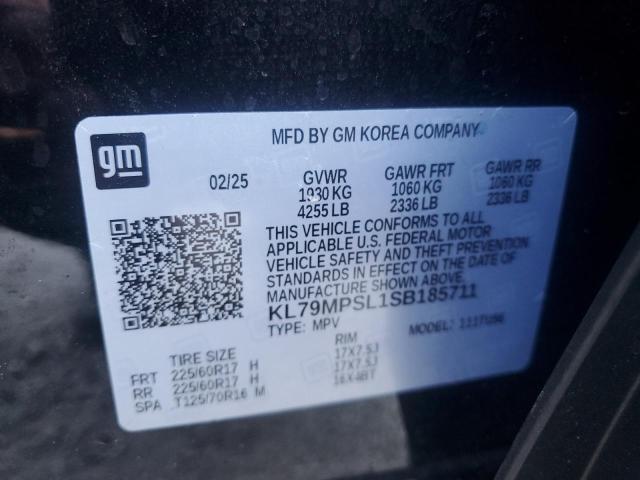 2025 CHEVROLET TRAILBLAZE KL79MPSL1SB185711