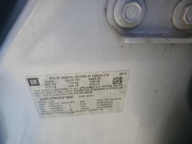 2015 CHEVROLET EQUINOX LT 2GNFLFEK8F6415847