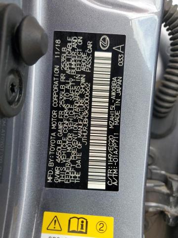 2019 LEXUS UX 250H - JTHU9JBH3K2000662