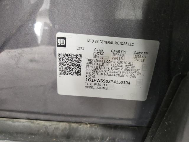 2023 CHEVROLET BOLT EV 1LT - 1G1FW6S02P4150194