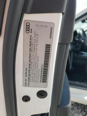 2017 AUDI A4 PREMIUM - WAUANAF44HN000214