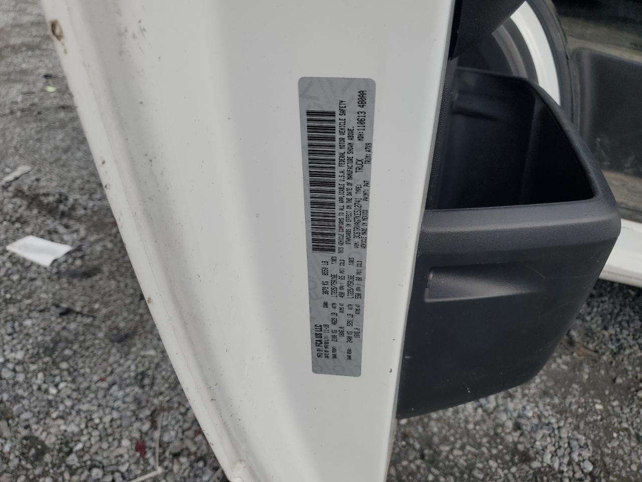 RAM PROMASTER 1500 STANDARD