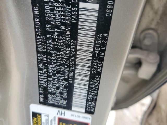 2015 TOYOTA AVALON XLE 4T1BK1EB5FU164022