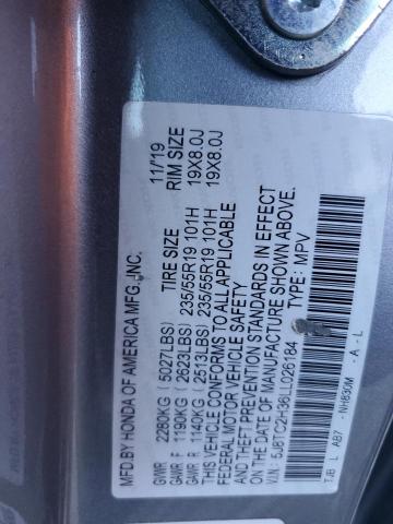 2020 ACURA RDX 5J8TC2H36LL026184