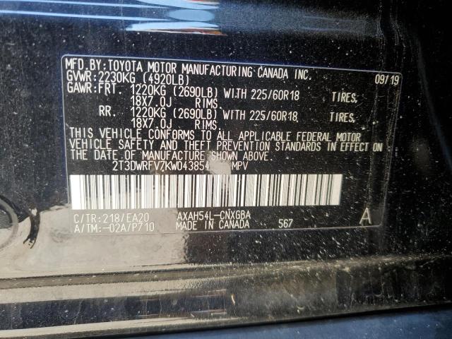 2019 TOYOTA RAV4 LIMIT #3280639397