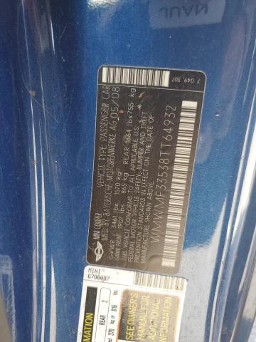 2008 MINI COOPER #3309679837