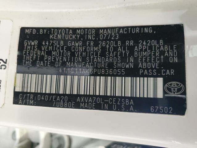 2023 TOYOTA CAMRY SE N #3282419265
