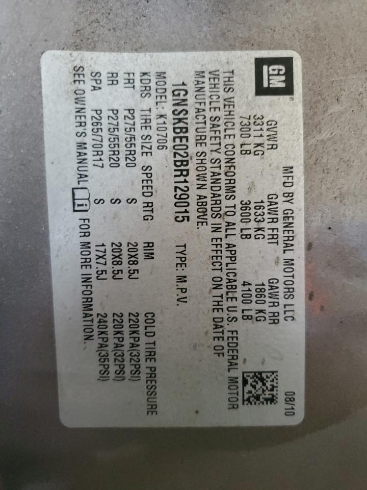 CHEVROLET TAHOE K1500 LT