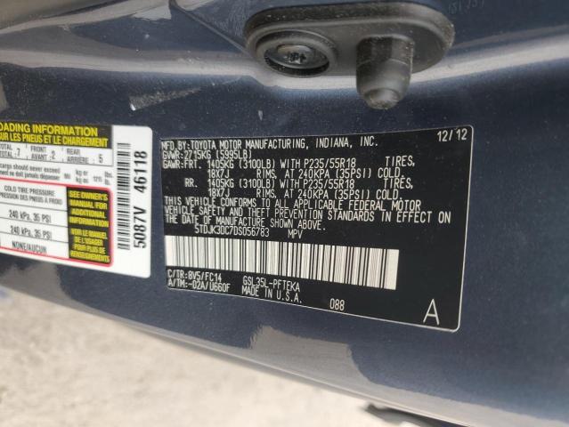 2013 TOYOTA SIENNA LE - 5TDJK3DC7DS056783