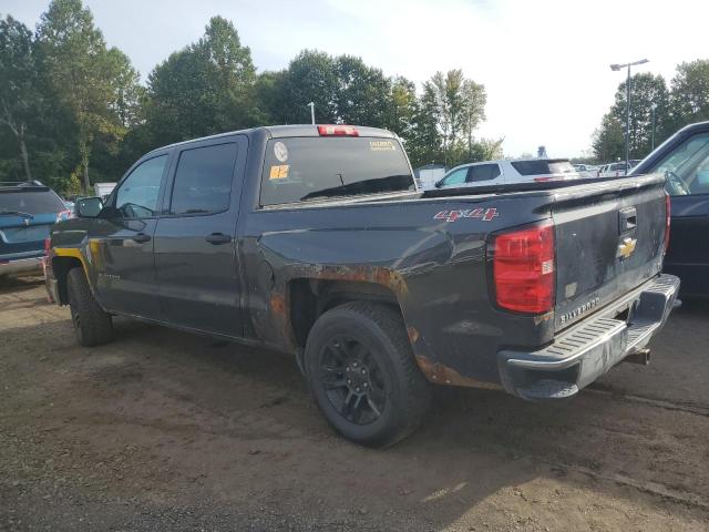 CHEVROLET SILVERADO 2014 gray crew pic gas 3GCUKREC3EG256154 photo #3