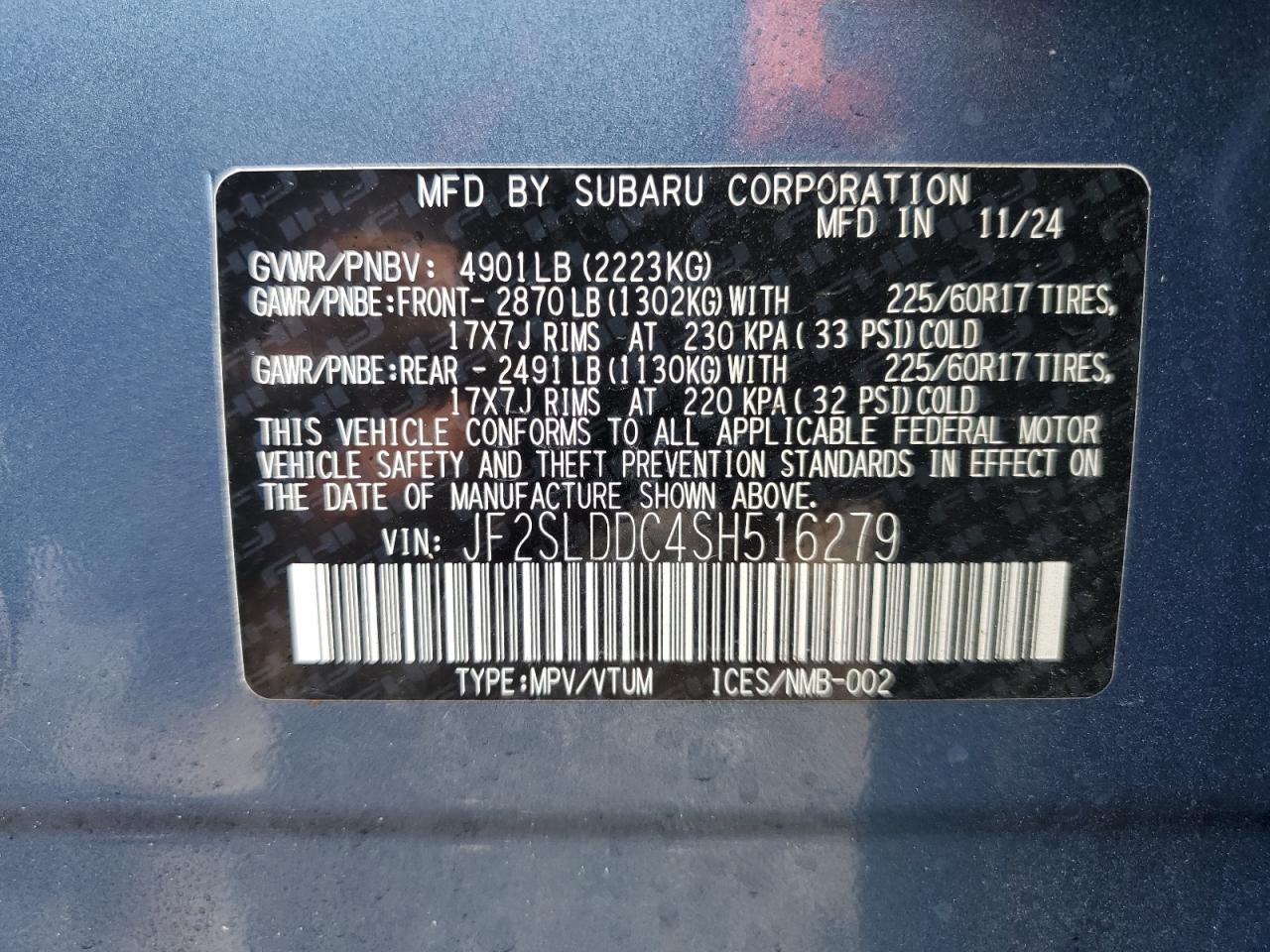 SUBARU FORESTER PREMIUM