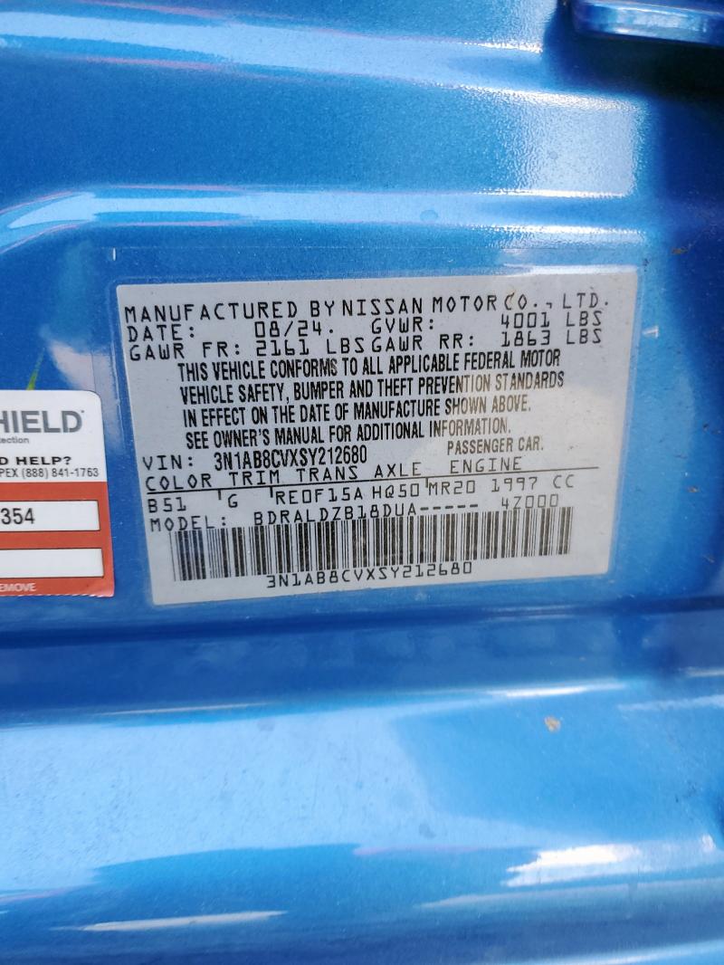 2025 NISSAN SENTRA SV - 3N1AB8CVXSY212680