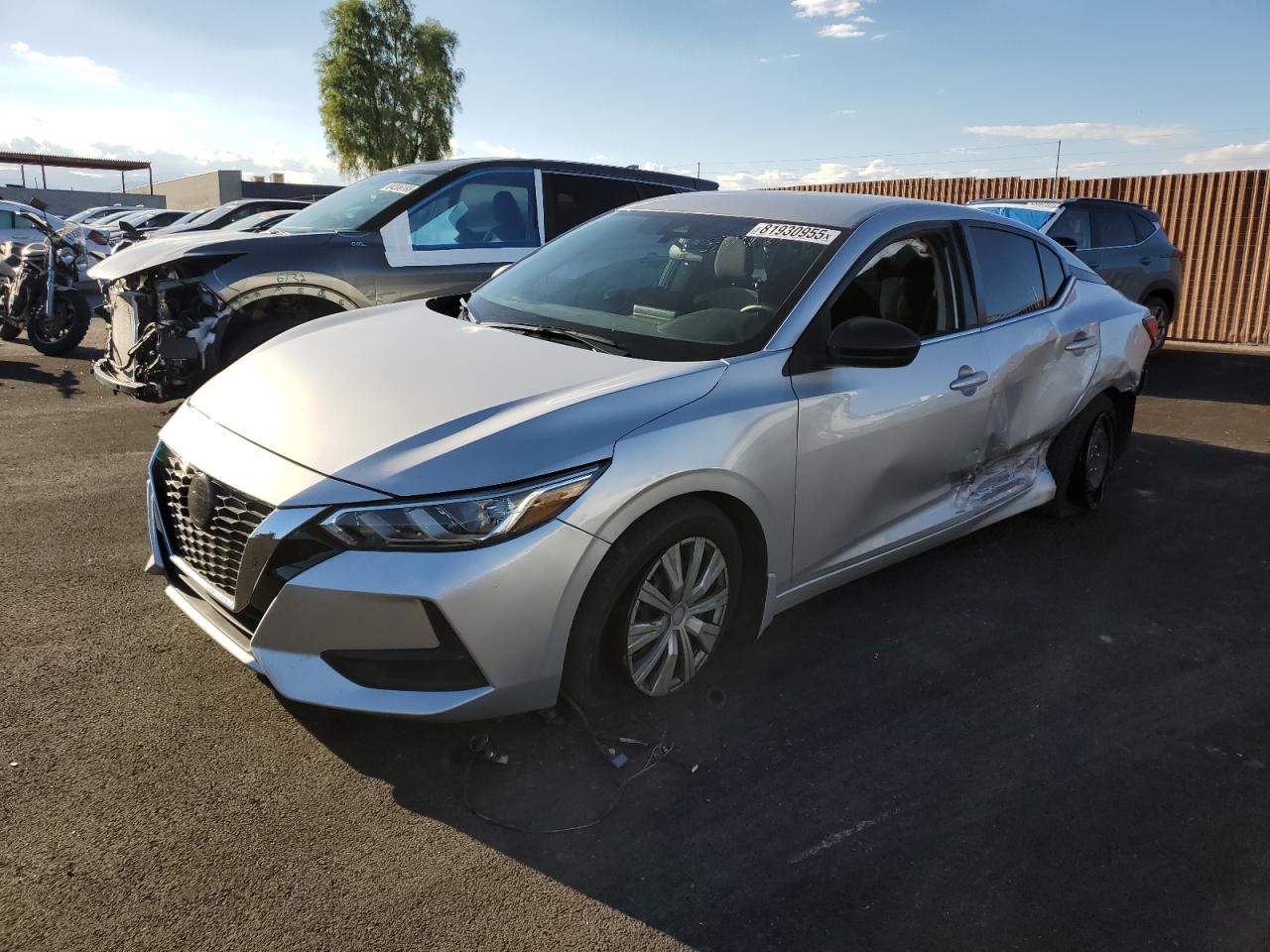 Lot #3284018811 2022 NISSAN SENTRA S