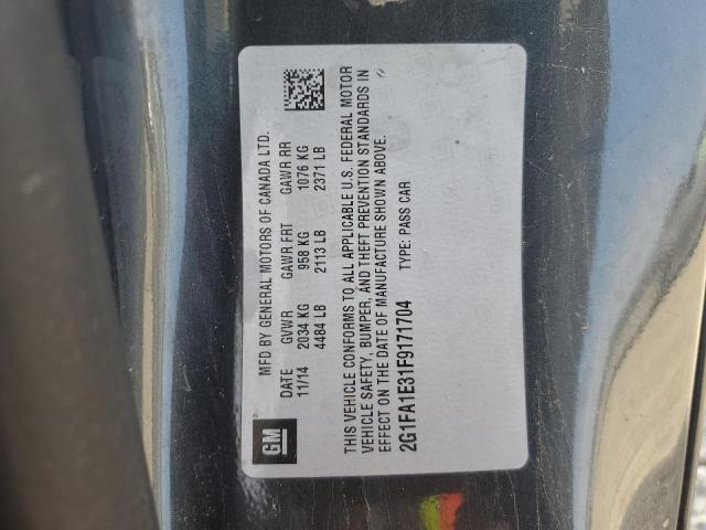 2015 CHEVROLET CAMARO LS 2G1FA1E31F9171704