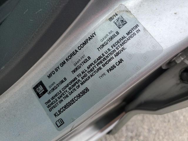 2014 CHEVROLET SPARK 1LT #3240861842