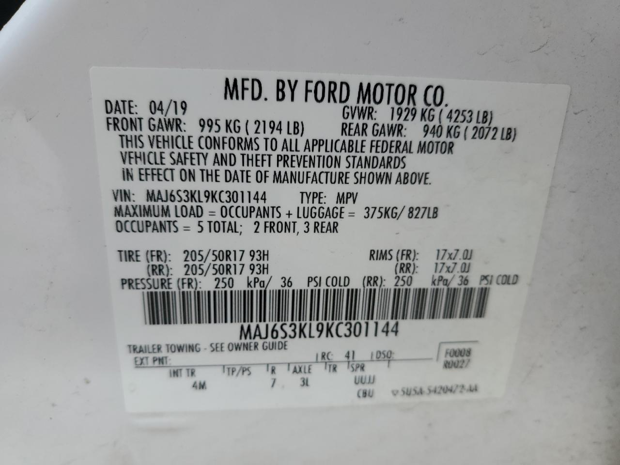 FORD ECOSPORT TITANIUM