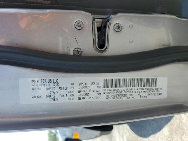 2015 JEEP PATRIOT LATITUDE 1C4NJRFB0FD412615