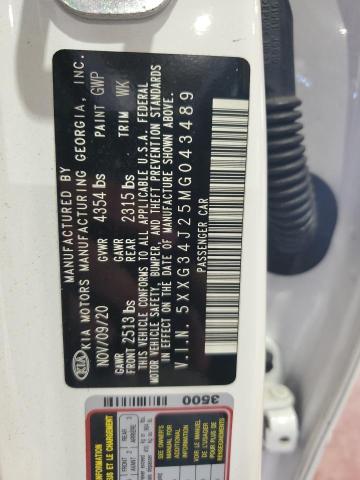 2021 KIA K5 EX - 5XXG34J25MG043489