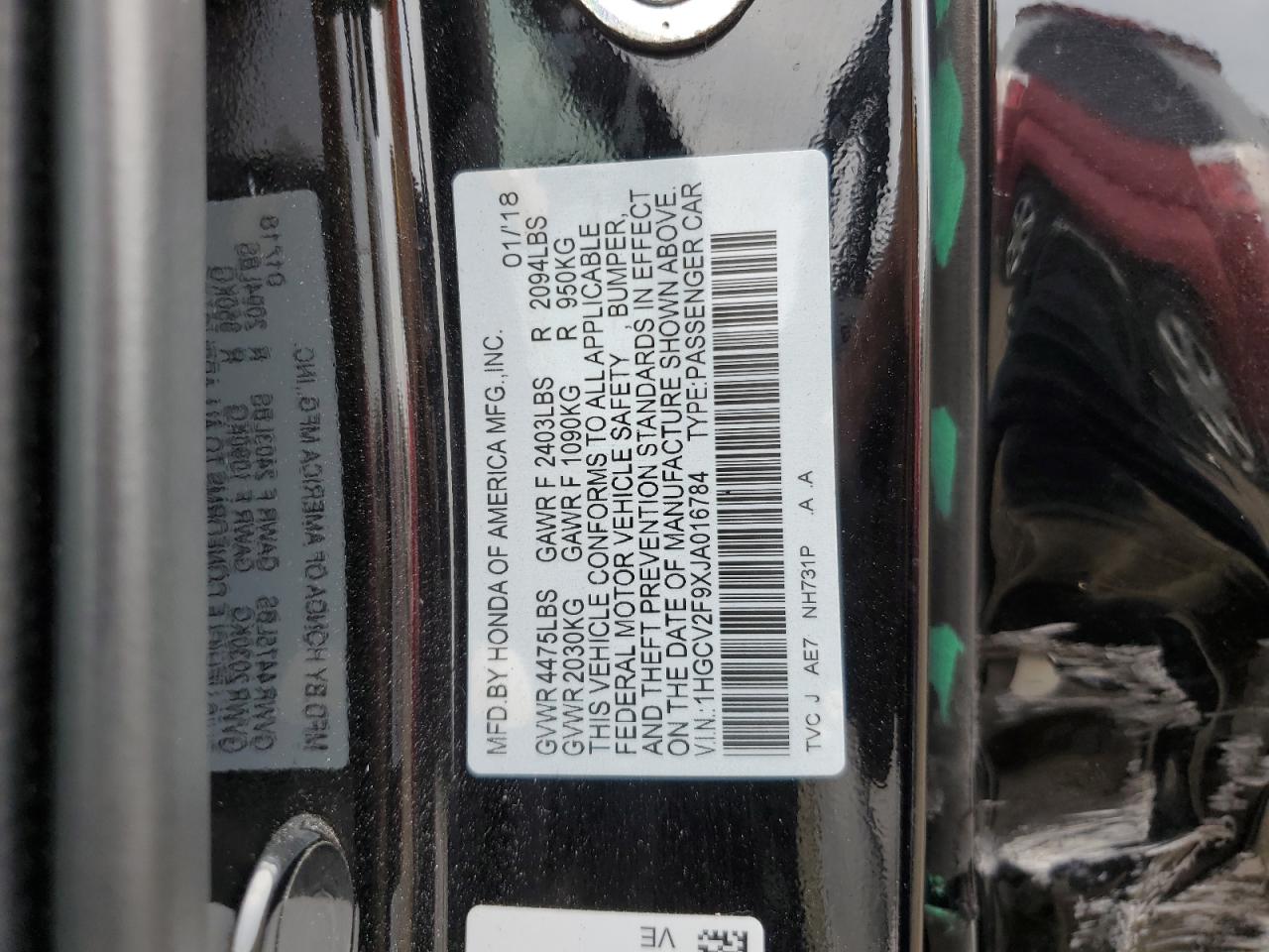 HONDA ACCORD TOURING