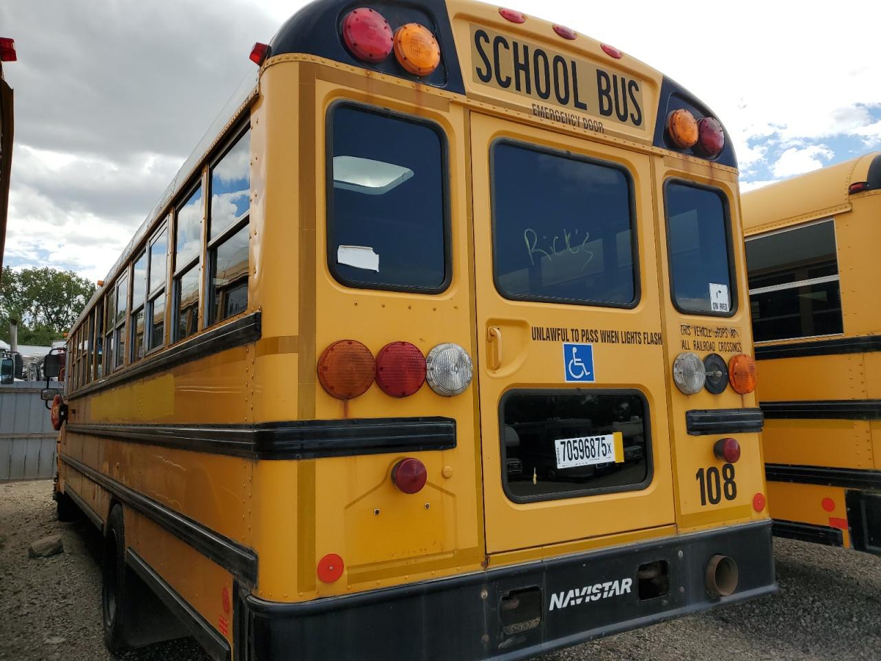 Lot #3232337884 2013 IC CORPORATION CE SERIES SCHOOL