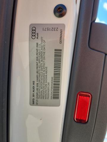 2021 AUDI A5 PREMIUM - WAUDACF58MA062648