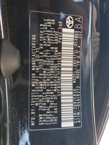 2015 TOYOTA COROLLA L - 5YFBURHE1FP295819