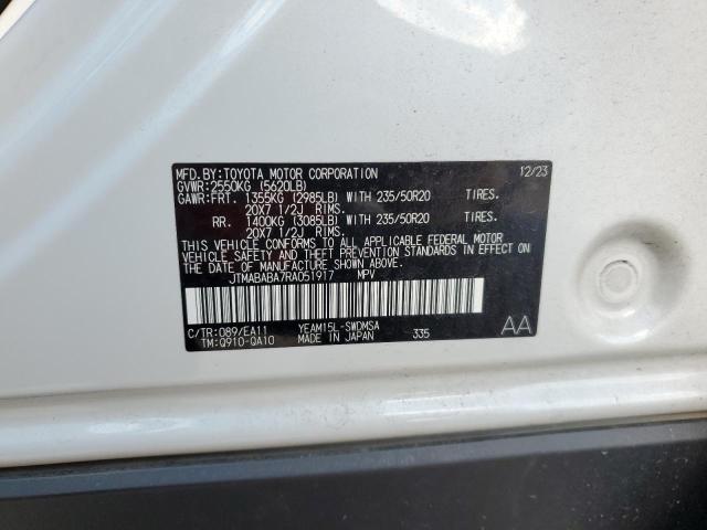 2024 SUBARU SOLTERRA P JTMABABA7RA051917