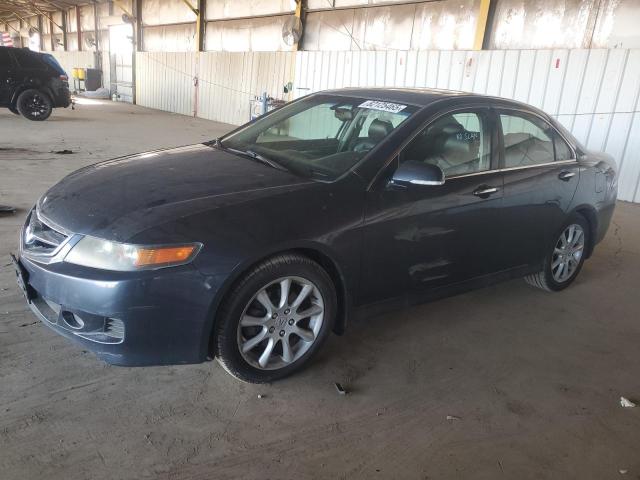 ACURA TSX 2006 charcoal sedan 4d gas JH4CL96826C020374 photo #1
