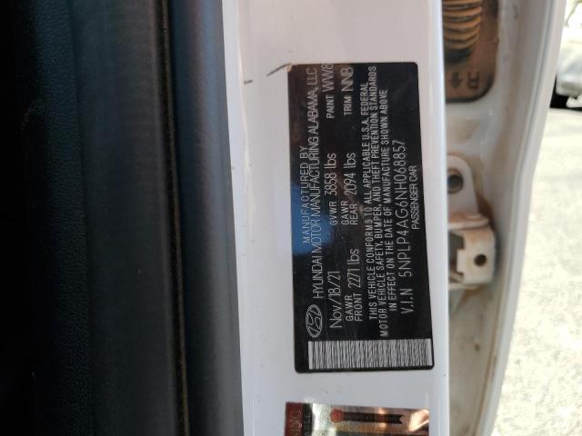 2022 HYUNDAI ELANTRA LI - 5NPLP4AG6NH068857