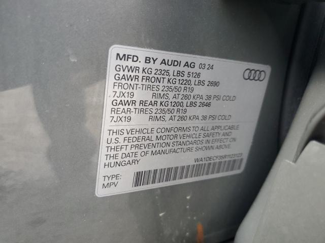 2024 AUDI Q3 PREMIUM WA1DECF35R1123123